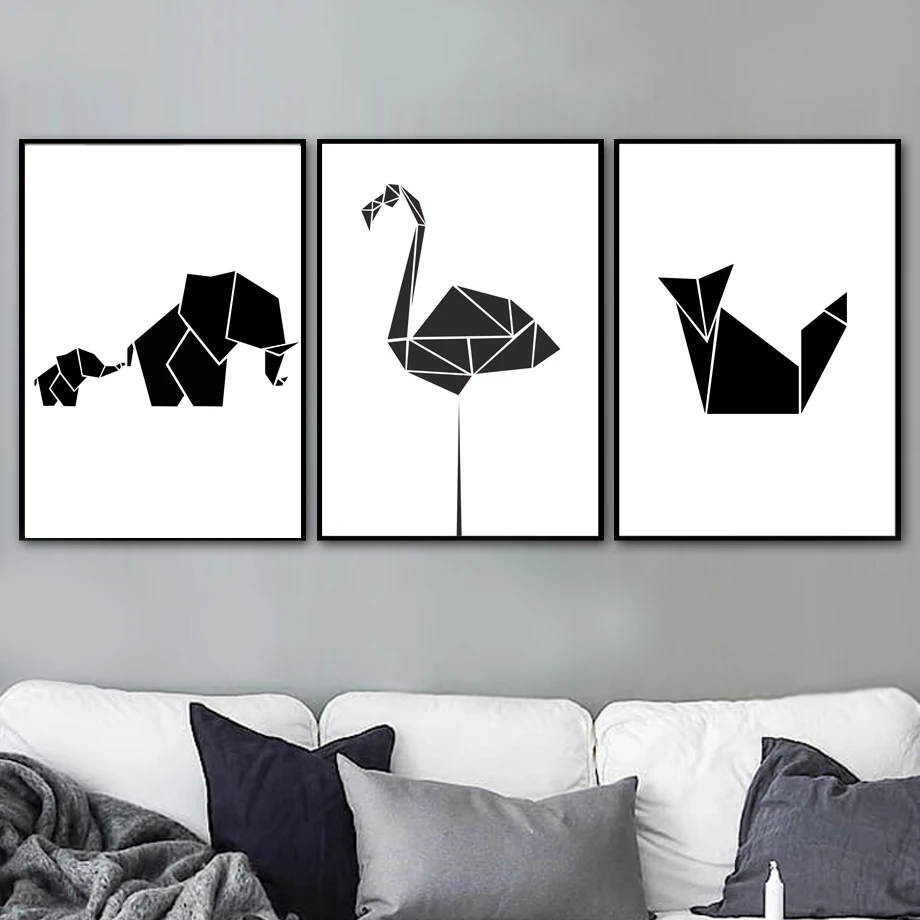 Abstract Elephant Fox Flamingo Nordic Posters And Prints Animal Wall Art Canvas Painting Wall Picture For Living Room Home Decor
Abstract Elephant Fox Flamingo Nordic Posters And Prints Animal Wall Art Canvas Painting Wall Picture For Living Room Home Decor