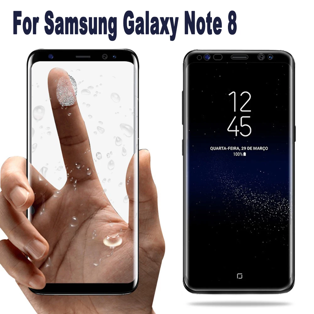 Цветная 3D изогнутая пленка из закаленного стекла для Samsung Note 8 N9500, Защита экрана для Samsung Galaxy Note 8 N950F N950
Цветная 3D изогнутая пленка из закаленного стекла для Samsung Note 8 N9500, Защита экрана для Samsung Galaxy Note 8 N950F N950