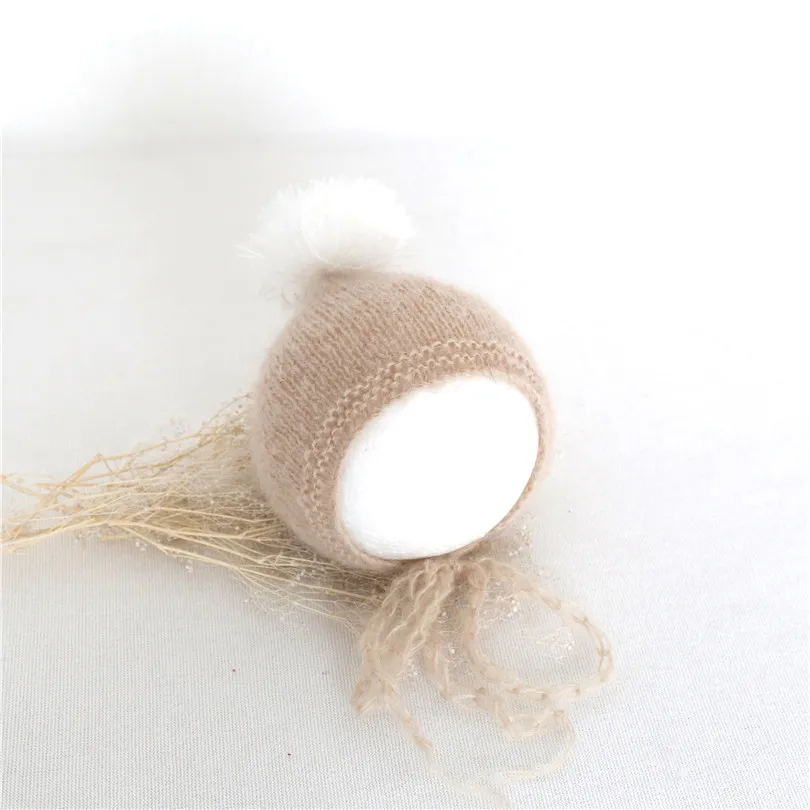 Lovely Newborn Hat Photography Props Knitted Pom Pom Bonnet Beige Baby Prop Hat Photo Prop Cap Infant Girl Boy Shower Gift
Lovely Newborn Hat Photography Props Knitted Pom Pom Bonnet Beige Baby Prop Hat Photo Prop Cap Infant Girl Boy Shower Gift