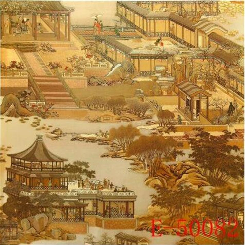beibehang Qingming Shanghe Tu Daguanyuan Foaie de aur Wallpaper Decorarea hotelului Hotel Antique Hotel Temple Wallpaper TV Wall
beibehang Qingming Shanghe Tu Daguanyuan Foaie de aur Wallpaper Decorarea hotelului Hotel Antique Hotel Temple Wallpaper TV Wall