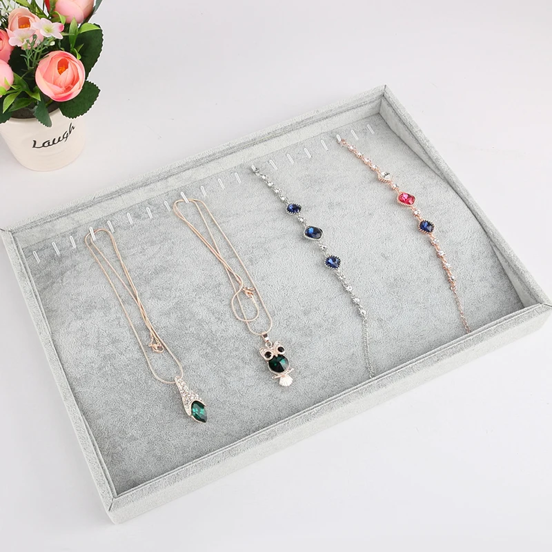 Jewelry Display Box Storage Organizer Display Gray Earring Ring Bracelet Necklace Brooch Trinket Box Casket Wedding Decoration
Jewelry Display Box Storage Organizer Display Gray Earring Ring Bracelet Necklace Brooch Trinket Box Casket Wedding Decoration
