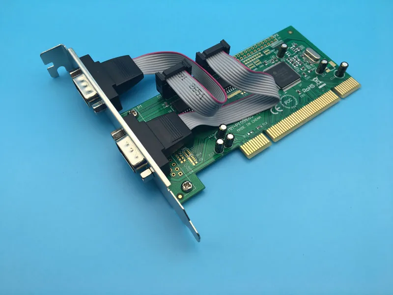 PCI seмиральная карта, 2 порта RS232 PCI to COM DB9, штырьковый чипсет для ASIX MCS9865, зеркальные карты
PCI seмиральная карта, 2 порта RS232 PCI to COM DB9, штырьковый чипсет для ASIX MCS9865, зеркальные карты