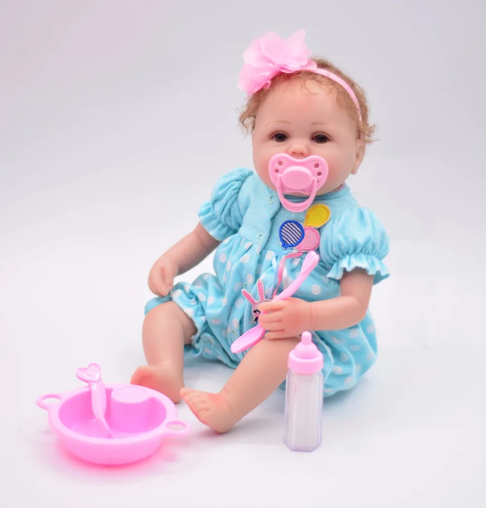 Forrsdor New 16in40cm cotton body lifelike newborn Baby girl with short rooted hair best kids giifts Silicone Reborn Baby dolls
Forrsdor New 16in40cm cotton body lifelike newborn Baby girl with short rooted hair best kids giifts Silicone Reborn Baby dolls