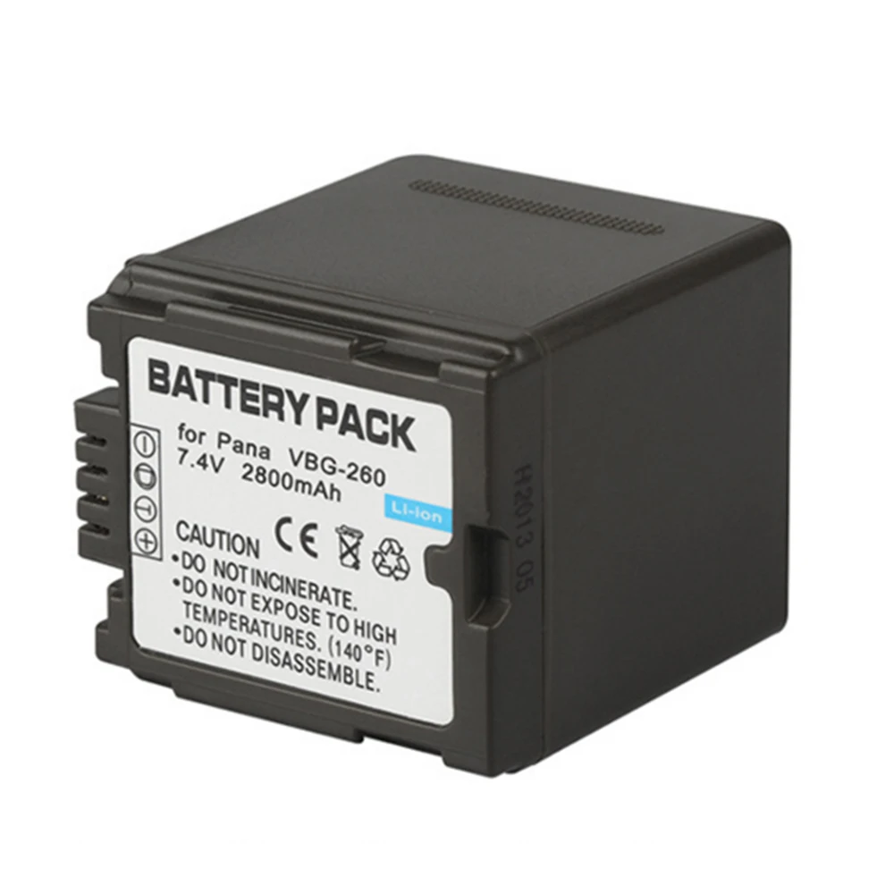 VW-VBG260 VW VBG260 VBG130 Rechargeable Battery for PANASONIC HDC-HS700 TM700 HS300 TM300 HS250 SD20 HS20 HDC-SDT750 SDR-H40
VW-VBG260 VW VBG260 VBG130 Rechargeable Battery for PANASONIC HDC-HS700 TM700 HS300 TM300 HS250 SD20 HS20 HDC-SDT750 SDR-H40