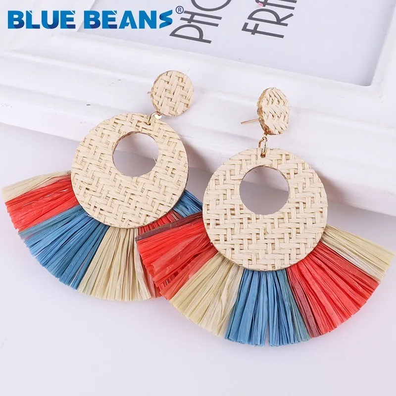 Bohemian Tassel Earrings 2020 For Women Drop Earrings Fashion Jewelry Round Multicolor fringe Earings Girl luxury Gifts Rattan
Bohemian Tassel Earrings 2020 For Women Drop Earrings Fashion Jewelry Round Multicolor fringe Earings Girl luxury Gifts Rattan