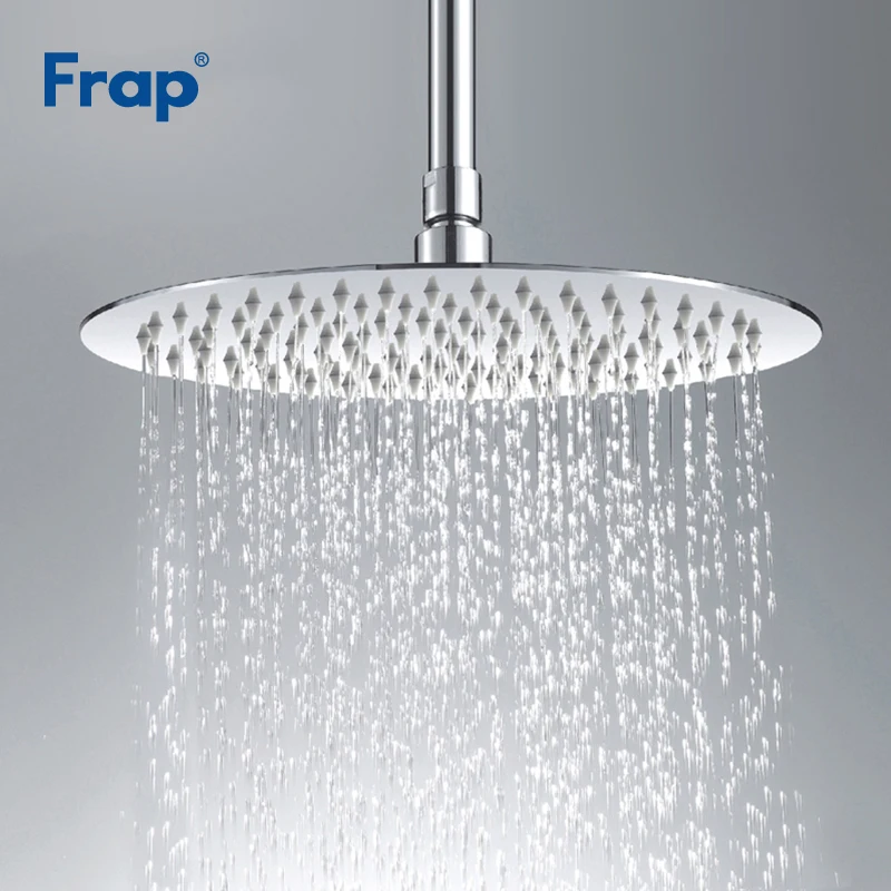 Frap Stainless Steel Ultra-thin Waterfall Shower Overheads Rainfall Shower Head Rain Square Round Diameter 300mm G29*3
Frap Stainless Steel Ultra-thin Waterfall Shower Overheads Rainfall Shower Head Rain Square Round Diameter 300mm G29*3