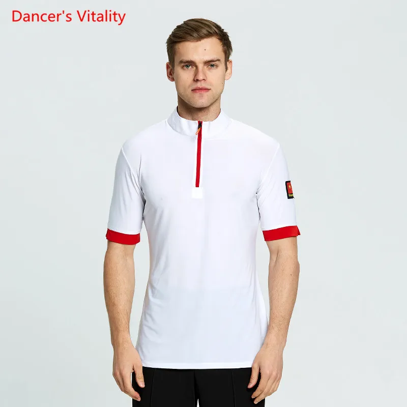 Short Sleeve Button Mens Latin Shirts Dance Top Ballroom Dancewear Latin Dance Costumes Stage Clothing For Men Ballroom Clothes
Short Sleeve Button Mens Latin Shirts Dance Top Ballroom Dancewear Latin Dance Costumes Stage Clothing For Men Ballroom Clothes