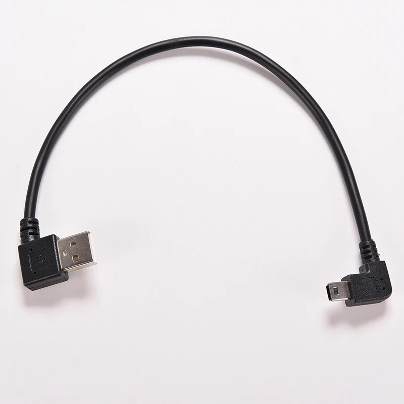 Mini USB Data Cable 25cm Right Angle USB 2.0 A Male To Mini USB 5 Pin Left Angle Male Cable Cord Adapter Connector
Mini USB Data Cable 25cm Right Angle USB 2.0 A Male To Mini USB 5 Pin Left Angle Male Cable Cord Adapter Connector