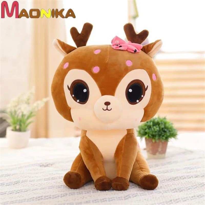 30CM One Piece Super Soft Kawaii Deer PP Cotton Plush Toy Sleeping Cushion Cartoon Stuffed Dolls Girls Birthday Gifts 3 Colors
30CM One Piece Super Soft Kawaii Deer PP Cotton Plush Toy Sleeping Cushion Cartoon Stuffed Dolls Girls Birthday Gifts 3 Colors