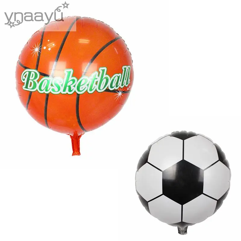 Ynaayu 1pc Football Or Basketball Aluminum Foil Balloon Helium Balloons Baby Toys Party Decoration
Ynaayu 1pc Football Or Basketball Aluminum Foil Balloon Helium Balloons Baby Toys Party Decoration