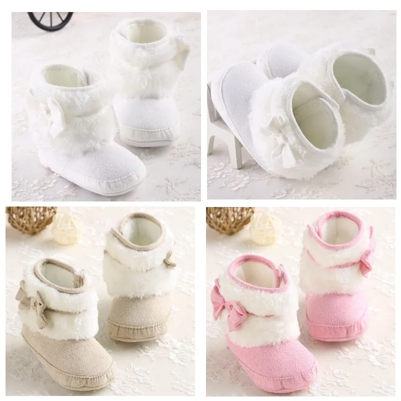 Newborn Baby Girl Bowknot Fleece Snow Boots Booties Kids Princess White Winter Shoes
Newborn Baby Girl Bowknot Fleece Snow Boots Booties Kids Princess White Winter Shoes