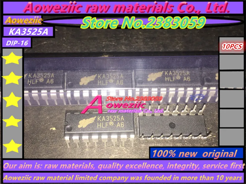 Aoweziic (10 шт.) 100% Новый оригинальный KA3525A DIP-16 контроллер импульсного источника питания IC чип
Aoweziic (10 шт.) 100% Новый оригинальный KA3525A DIP-16 контроллер импульсного источника питания IC чип