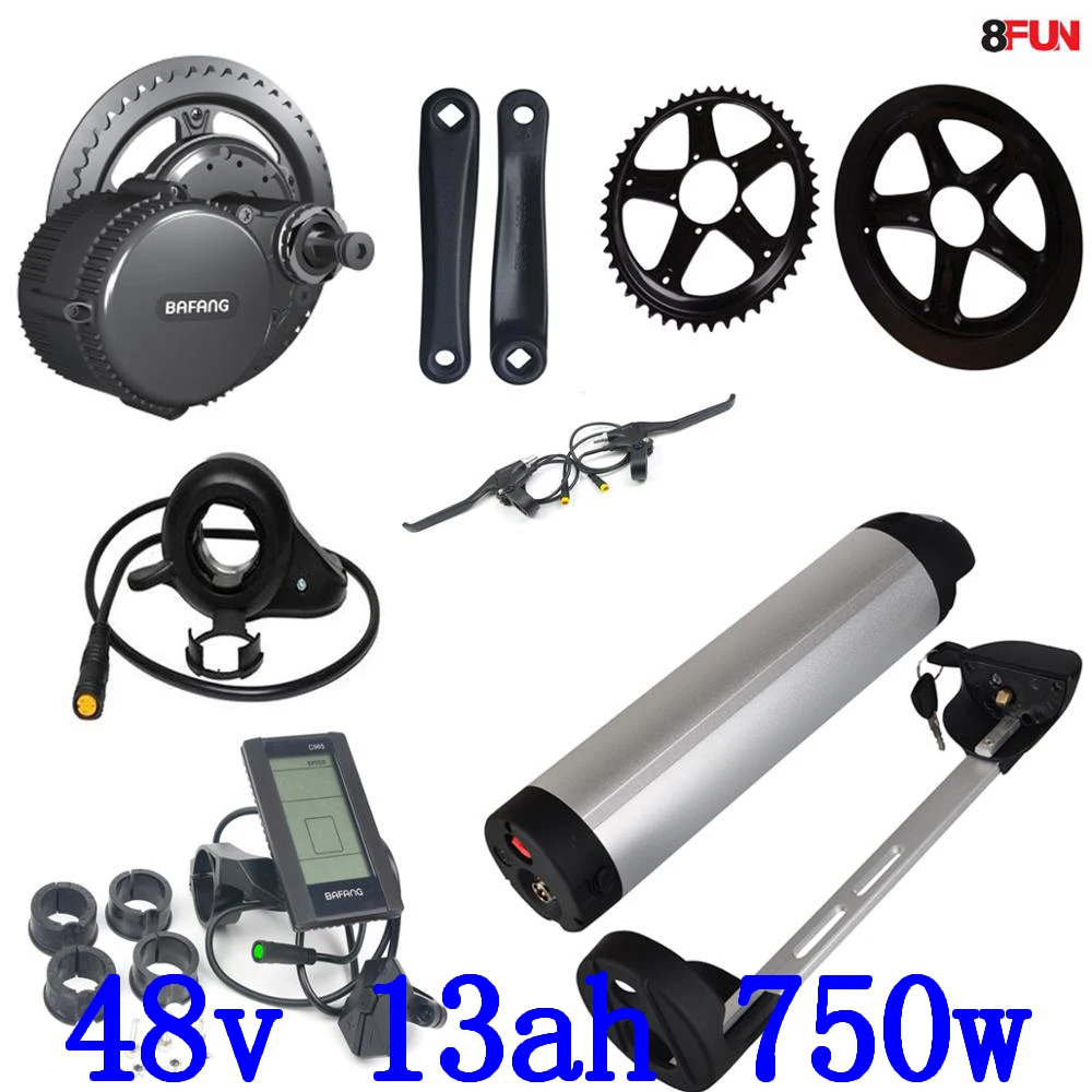 Bafang BBS02 750W 48V 8Fun Bike Electric Motor Kit Motor Bicycle Electric With 48v 13ah Electric Bike Battery with 54.6v charger
Bafang BBS02 750W 48V 8Fun Bike Electric Motor Kit Motor Bicycle Electric With 48v 13ah Electric Bike Battery with 54.6v charger