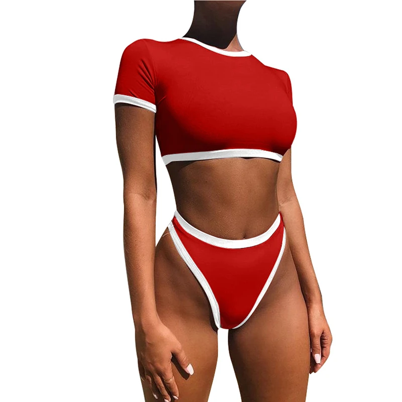 Summer Beach jumpsuit Short Sleeve Bodysuit High Thong bodysuit Striped Sexy Tomboy Two-piece Bodysuit Bathing Suitst Beach Suit
Summer Beach jumpsuit Short Sleeve Bodysuit High Thong bodysuit Striped Sexy Tomboy Two-piece Bodysuit Bathing Suitst Beach Suit