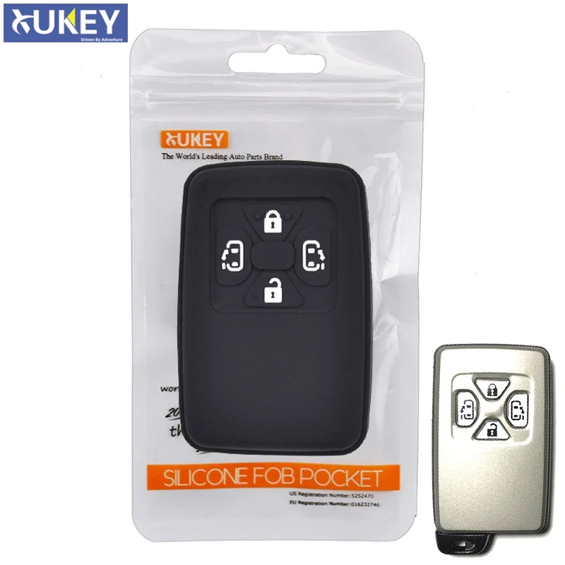 For Toyota Estima Alphard Vellfire Silicone Remote Key Case Fob Shell Cover Skin Holder 4 Button
For Toyota Estima Alphard Vellfire Silicone Remote Key Case Fob Shell Cover Skin Holder 4 Button
