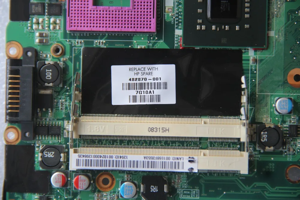 482870-001 HP DV5 DV5-1000 G96-630-A1 GPU PM45 DDR2