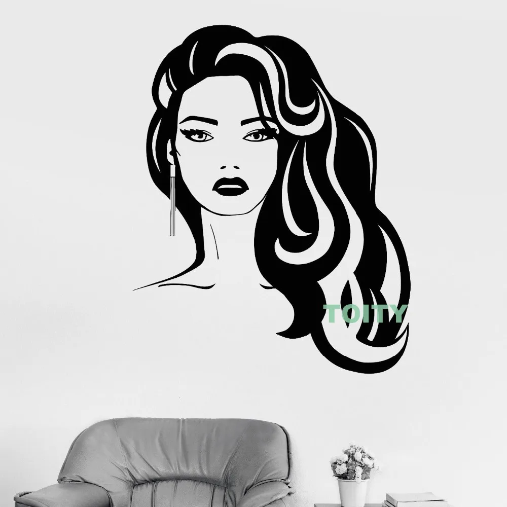 Виниловая наклейка на стену для парикмахерской, стикеры для парикмахерской, бара, клуба, домашний художественный декор, съемная роспись, вы... 
Виниловая наклейка на стену для парикмахерской, стикеры для парикмахерской, бара, клуба, домашний художественный декор, съемная роспись, вы...