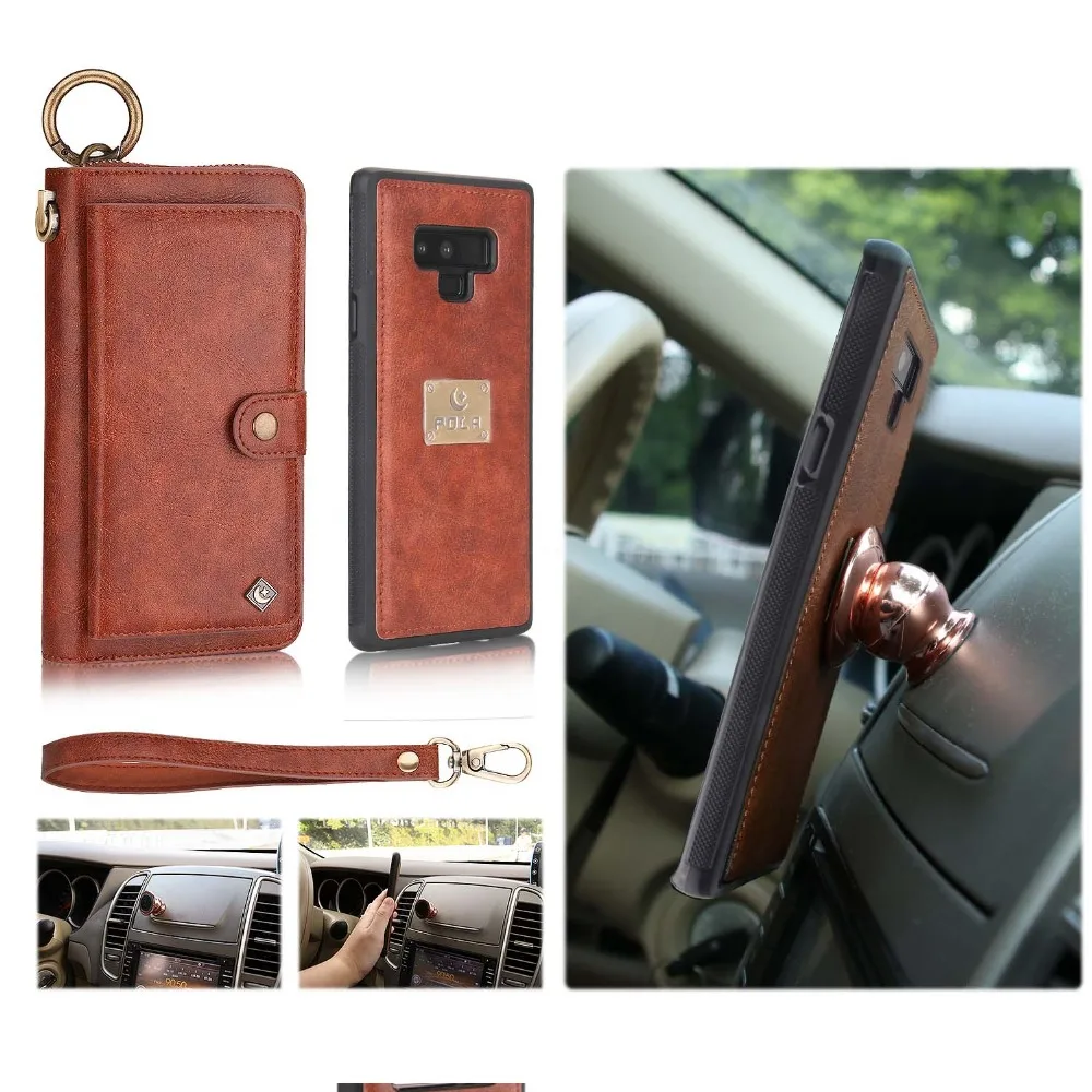 Vintage Wallet Flip PU Leather Phone Case for Samsung S9 S8 S10E S20 Note 20 Ultra Note 20 Plus Note 9 8 S7 Built-in Iron Cover
Vintage Wallet Flip PU Leather Phone Case for Samsung S9 S8 S10E S20 Note 20 Ultra Note 20 Plus Note 9 8 S7 Built-in Iron Cover