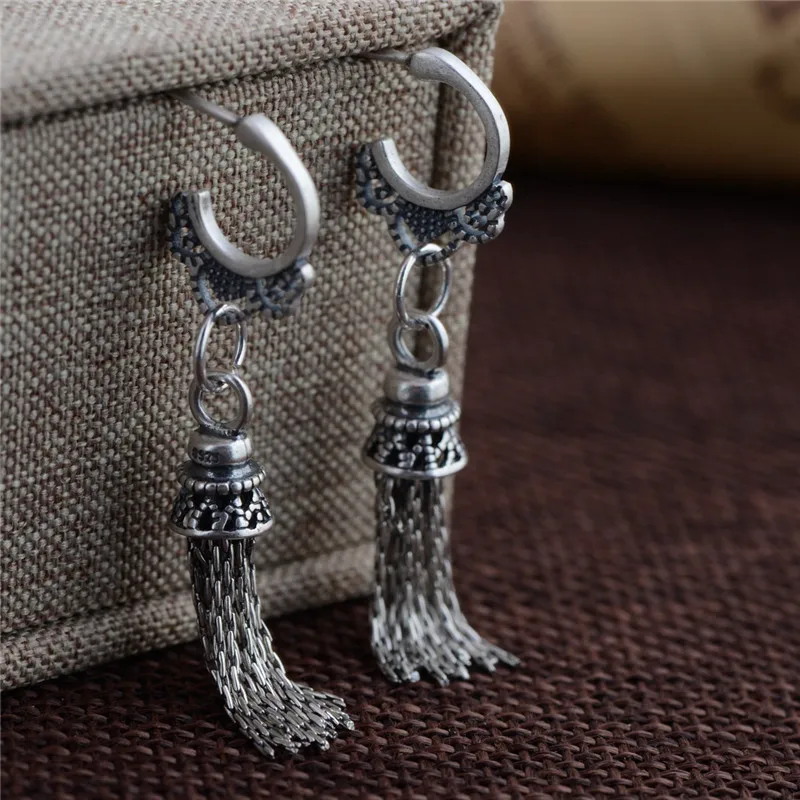 Real 925 Sterling Silver Drop Dangle Earring for Women Vintage S925 Silver Long Tassel Engagement Earrings FREE SHIPPING
Real 925 Sterling Silver Drop Dangle Earring for Women Vintage S925 Silver Long Tassel Engagement Earrings FREE SHIPPING