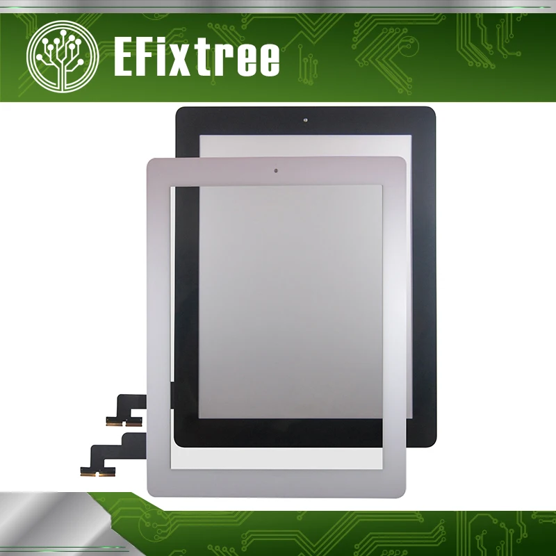 

New A1395 A1396 A1397 Touch Panel Glass For iPad 2 9.7'' Digitizer Front Screen Display EMC 2416 EMC 2424 White Black