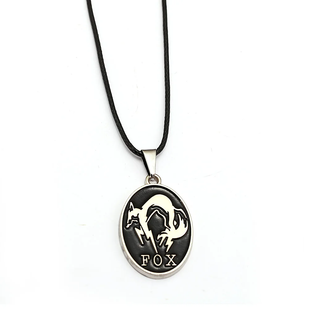 Fashion Metal Gear Solid Iron Patches XOF Pendant Necklace Dogs Outer Heaven FOX Necklace Women Men Jewelry Fans HC12774
Fashion Metal Gear Solid Iron Patches XOF Pendant Necklace Dogs Outer Heaven FOX Necklace Women Men Jewelry Fans HC12774