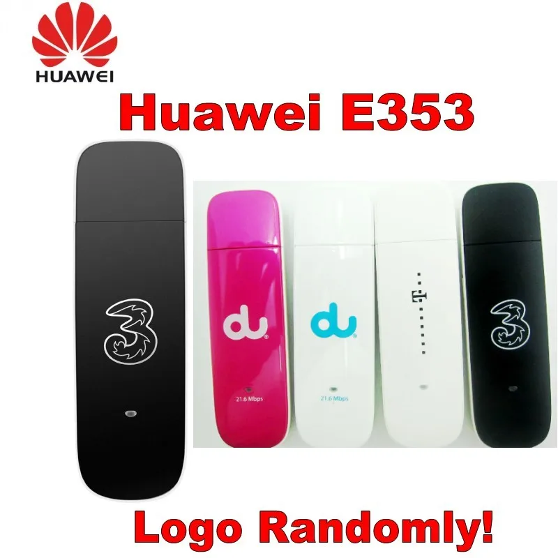 100pcs/Lots Huawei E353 Unlocked 21.6 Mbps HSPA Mobile Broadband 3G Modem Dongle
100pcs/Lots Huawei E353 Unlocked 21.6 Mbps HSPA Mobile Broadband 3G Modem Dongle