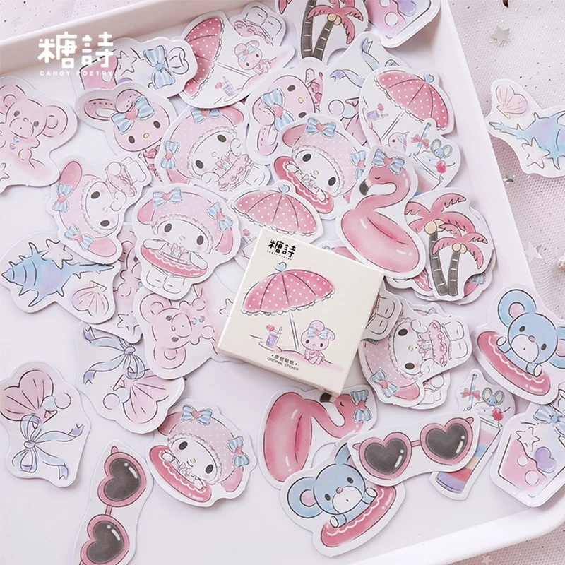 45 Pcs/box Seaside holiday Pink tree paper sticker decoration stickers DIY for craft diary scrapbooking planner label sticker
45 Pcs/box Seaside holiday Pink tree paper sticker decoration stickers DIY for craft diary scrapbooking planner label sticker