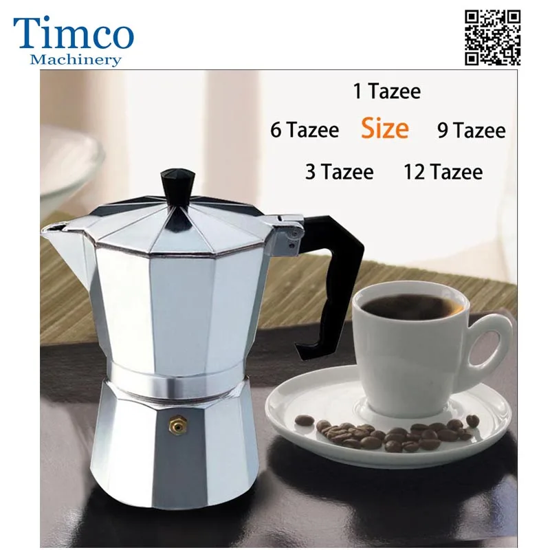 Aluminum Coffee Maker Pot Espresso 1Cup/3 Cups/ 6Cup/ 9 Cups/12 Cups Percolator Stovetop Mocha Makers Mocha Machine
Aluminum Coffee Maker Pot Espresso 1Cup/3 Cups/ 6Cup/ 9 Cups/12 Cups Percolator Stovetop Mocha Makers Mocha Machine