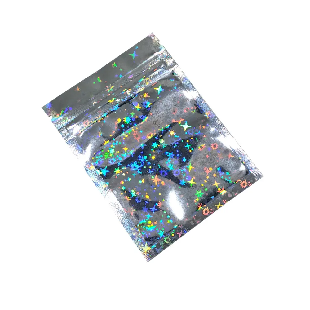 200Pcs/lot Star/Plain Laser Color Reclosable Aluminum Foil Zipper Packaging Bag Mylar Food Grocery Retails Ziplock Packing Pouch
200Pcs/lot Star/Plain Laser Color Reclosable Aluminum Foil Zipper Packaging Bag Mylar Food Grocery Retails Ziplock Packing Pouch
