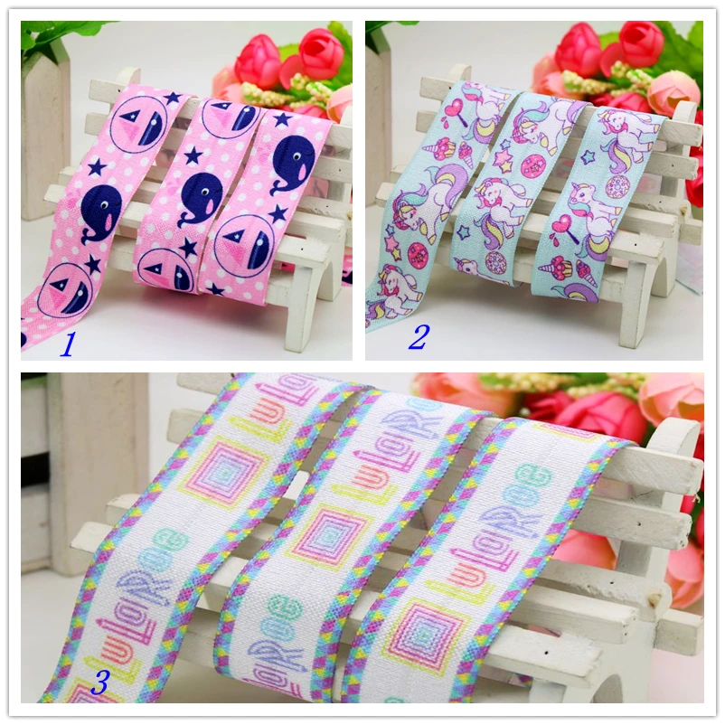 1'' Free shipping Fold Elastic FOE unicorn whale printed headband headwear hairband diy decoration wholesale 25mm S458
1'' Free shipping Fold Elastic FOE unicorn whale printed headband headwear hairband diy decoration wholesale 25mm S458