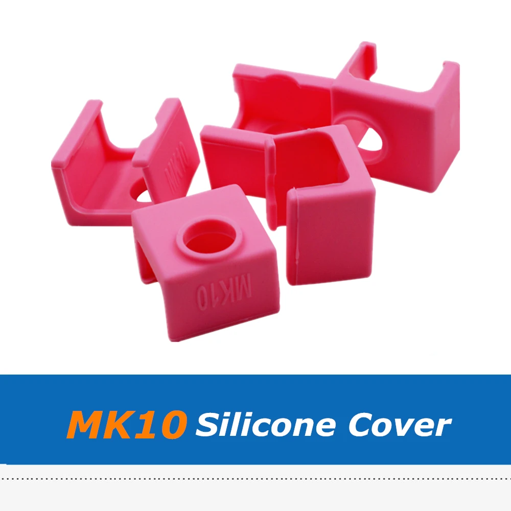5pcs/lot 3D Printer Part Pink MK10 Silicone Sock Case Cover Instead Ceramic Insulation For Heated Block
5pcs/lot 3D Printer Part Pink MK10 Silicone Sock Case Cover Instead Ceramic Insulation For Heated Block
