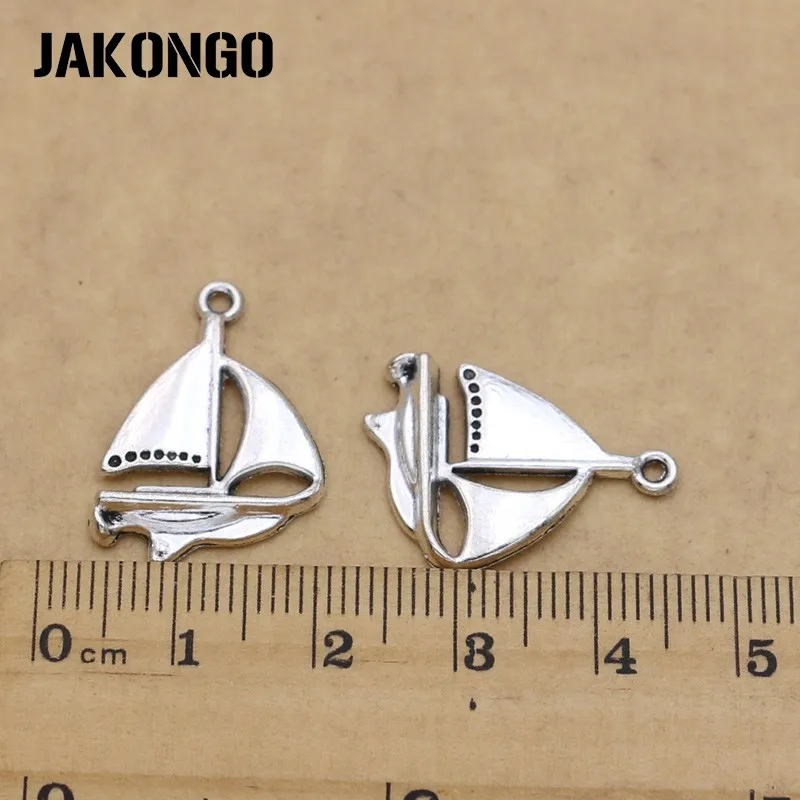 Antique Silver Plated Boat Ship Charms Pendants Jewelry Findings Accessories Making fit Bracelet Craft DIY 23x17mm
Antique Silver Plated Boat Ship Charms Pendants Jewelry Findings Accessories Making fit Bracelet Craft DIY 23x17mm