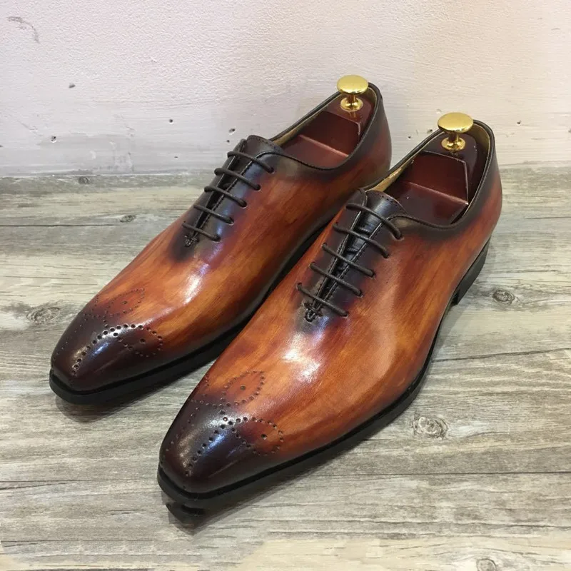 2022 Spring New Mens Formal Shoes Luxury Genuine Leather Handmade Brogues Office Shoes Lace Up Classic Male Zapatos De Hombre
2022 Spring New Mens Formal Shoes Luxury Genuine Leather Handmade Brogues Office Shoes Lace Up Classic Male Zapatos De Hombre
