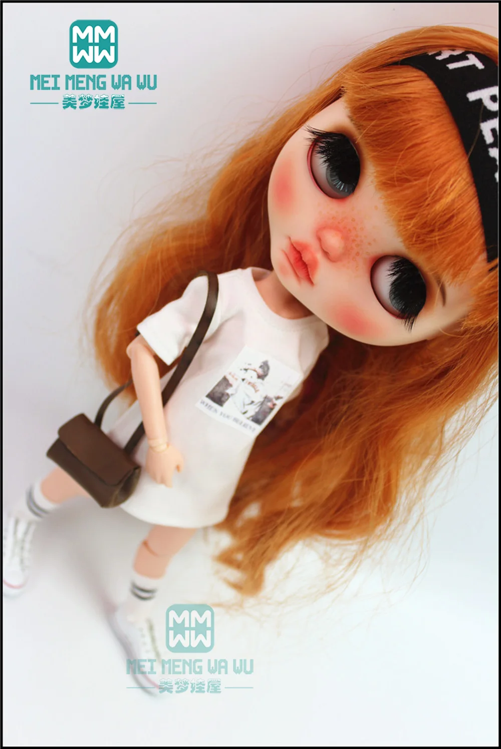 Кукла blyth аксессуары для одежды модная футболка с принтом куклы Azone Blyth 30 см