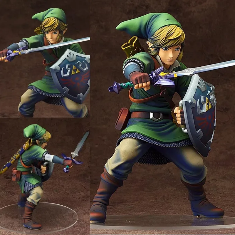 Игры аниме 20 см большего размера Легенда о Zelda Link игры фигурку ПВХ фигур коллекция