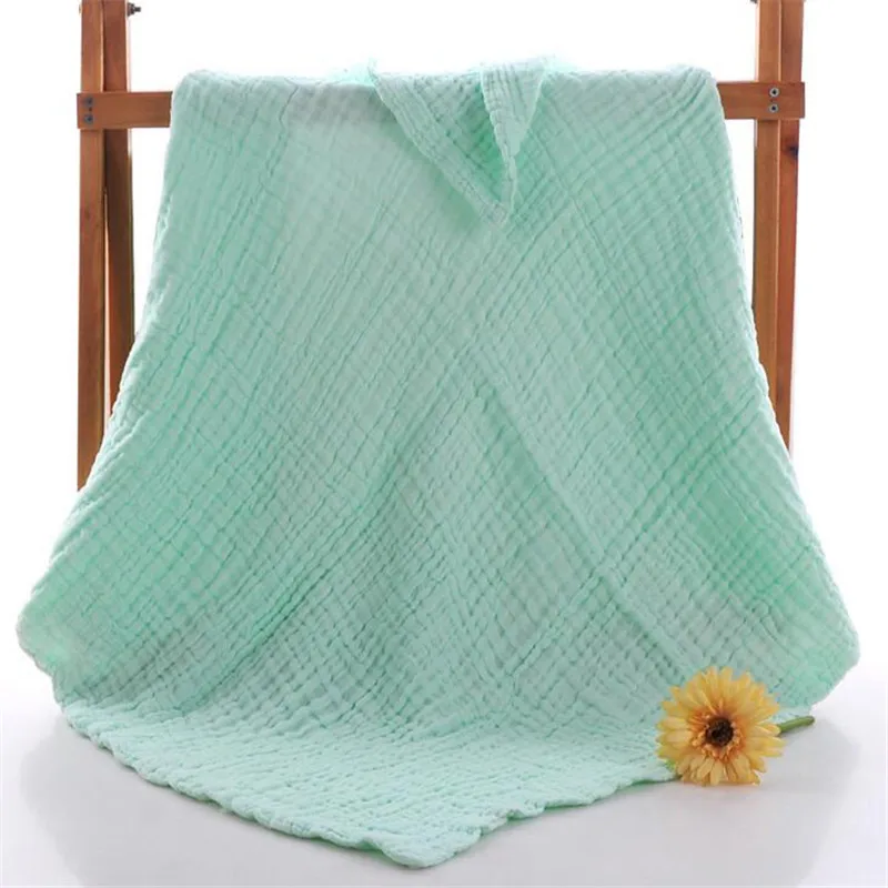 Muslin Cotton Blister Crepe Newborn Baby Blankets Blanket Summer Candy Color Casual Sleeping Bed Sheet Receiving Blanket
Muslin Cotton Blister Crepe Newborn Baby Blankets Blanket Summer Candy Color Casual Sleeping Bed Sheet Receiving Blanket