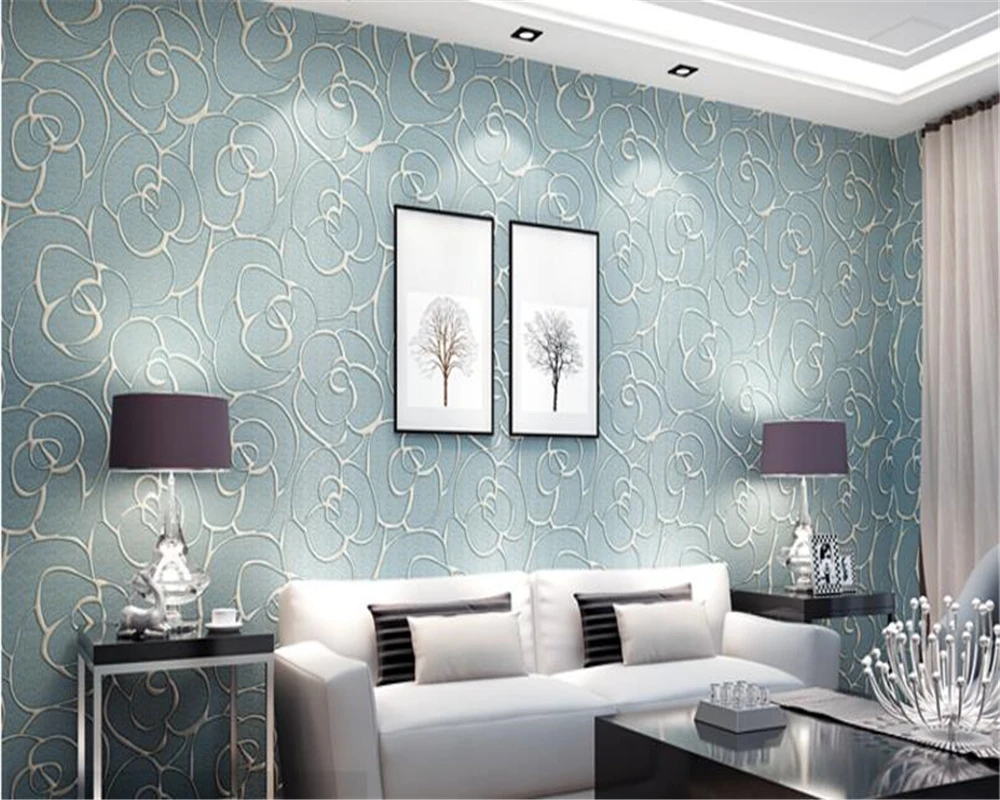beibehang European relief wall paper nonwoven bedroom modern simple living room TV background wall papel de parede 3d wallpaper
beibehang European relief wall paper nonwoven bedroom modern simple living room TV background wall papel de parede 3d wallpaper