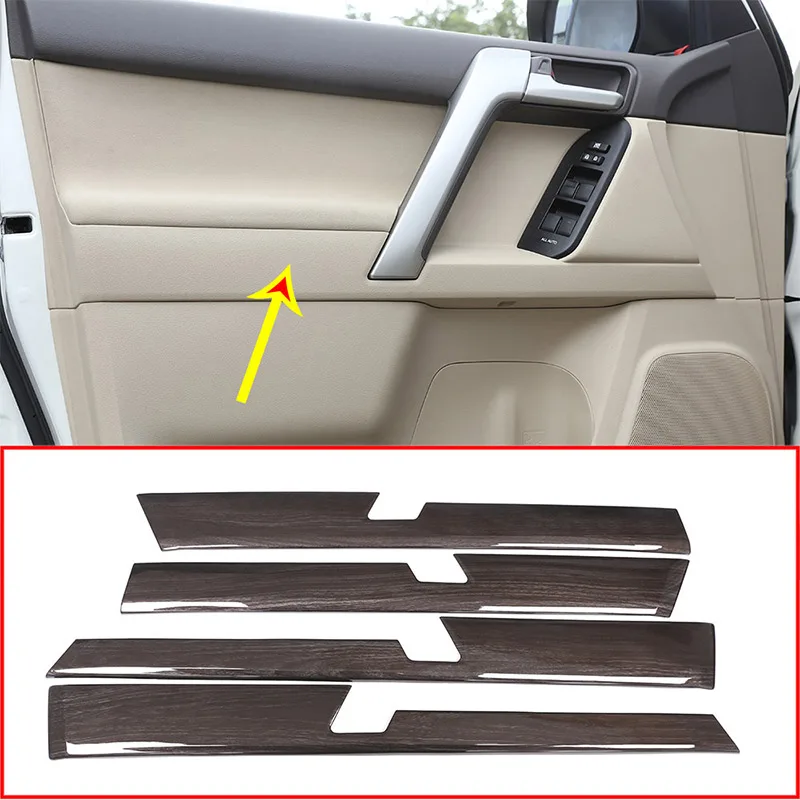 4pcs Black Wood Grain Car ABS Interior Door Decoration Panel Trim For Toyota Land Cruiser Prado FJ150 150 2010-2018 Accessories
4pcs Black Wood Grain Car ABS Interior Door Decoration Panel Trim For Toyota Land Cruiser Prado FJ150 150 2010-2018 Accessories