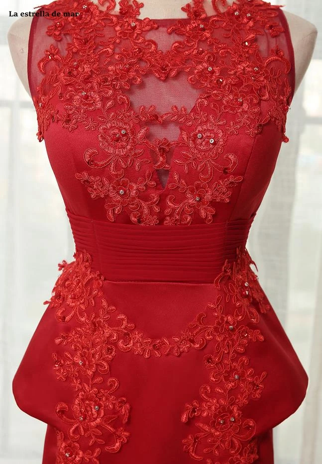 Robe de soiree new lace satin red sexy mermaid dubai evening dresses long abendkleider abiye gece elbisesi vestidos elegantes
Robe de soiree new lace satin red sexy mermaid dubai evening dresses long abendkleider abiye gece elbisesi vestidos elegantes
