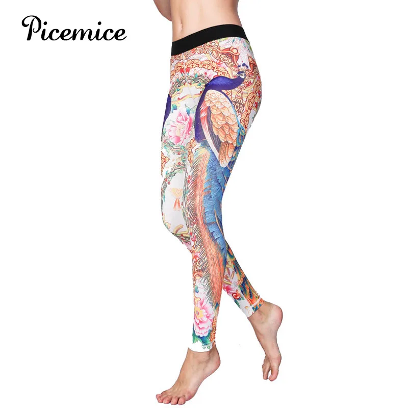 Picemice Sport Pants For Women Trousers Clothing Peacock Print Flower Fitness High Elasticity Leggings Women's Yoga Leggings
Picemice Sport Pants For Women Trousers Clothing Peacock Print Flower Fitness High Elasticity Leggings Women's Yoga Leggings