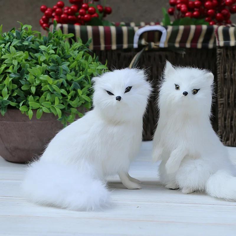 15*12*16CM Artificial Cute Fox With True Fur,DIY Funny Pet Crafts White Fox Decoration For Happy Birthday,Halloween Decoration
15*12*16CM Artificial Cute Fox With True Fur,DIY Funny Pet Crafts White Fox Decoration For Happy Birthday,Halloween Decoration