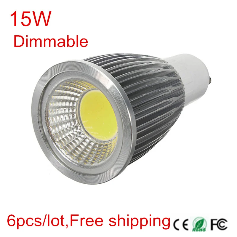6PCS High Power GU10 15W LED COB Bulb GU10 LED Spotlight COB LED Bulb Warm/Cold White AC110V/220V 240V GU10 COB LED Spot light
6PCS High Power GU10 15W LED COB Bulb GU10 LED Spotlight COB LED Bulb Warm/Cold White AC110V/220V 240V GU10 COB LED Spot light