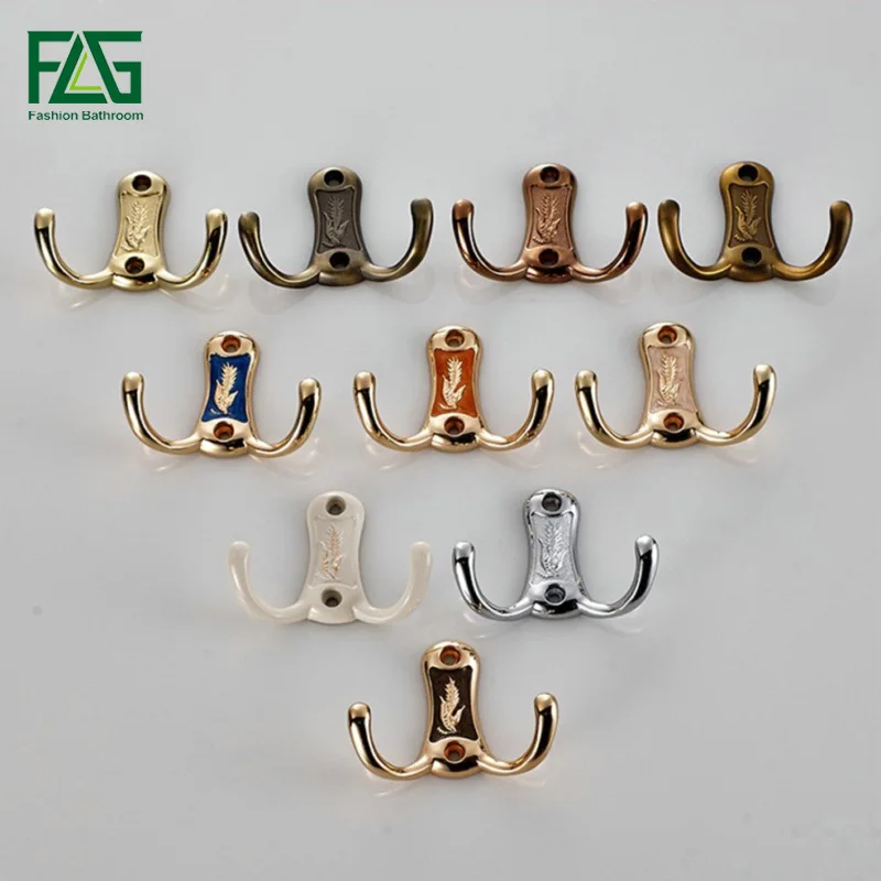 FLG Luxury Claw Coat Hooks Wall Mounted Brass Robe Hook Doul Screw With 10 Colors Jade Bathroom Accessories Clothes Hook
FLG Luxury Claw Coat Hooks Wall Mounted Brass Robe Hook Doul Screw With 10 Colors Jade Bathroom Accessories Clothes Hook