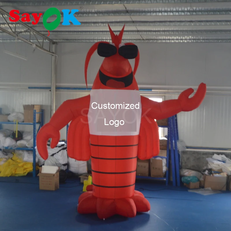 Free Shipping Giant Inflatable Lobster 4/4.5/10m H Outdoor Crawfish Inflatable Shrimp for Advertising Festive Party Decorations
Free Shipping Giant Inflatable Lobster 4/4.5/10m H Outdoor Crawfish Inflatable Shrimp for Advertising Festive Party Decorations