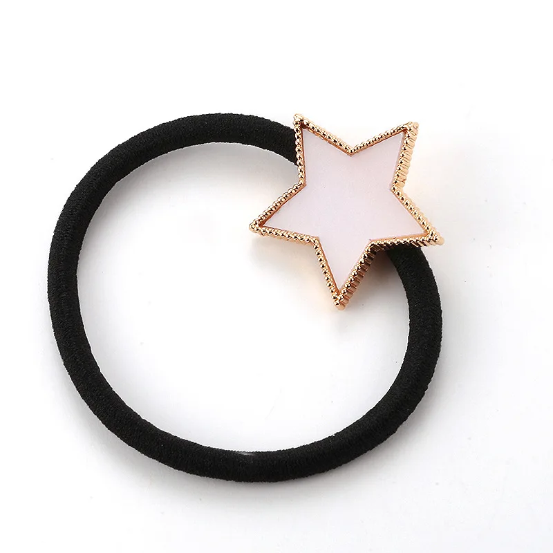 4pcs Fashion Star Hair Accessories Gold Plated Elastics Hair Bands Women Hair Holders Ponytail Rubber Bands Girl's Hair Rope Gum
4pcs Fashion Star Hair Accessories Gold Plated Elastics Hair Bands Women Hair Holders Ponytail Rubber Bands Girl's Hair Rope Gum