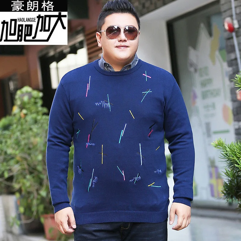 Большой размер xxl-7xl (обхват груди 146 см) 2017 Новый большой размер популярный свитер с круглым вырезом большой размер Свободный Трикотаж модна...
Большой размер xxl-7xl (обхват груди 146 см) 2017 Новый большой размер популярный свитер с круглым вырезом большой размер Свободный Трикотаж модна...