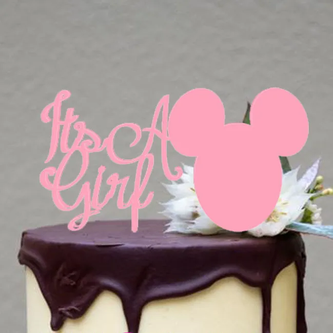 Акриловый Топ для новорожденных розового цвета с надписью «It's A Girl» на день рождения
Акриловый Топ для новорожденных розового цвета с надписью «It's A Girl» на день рождения