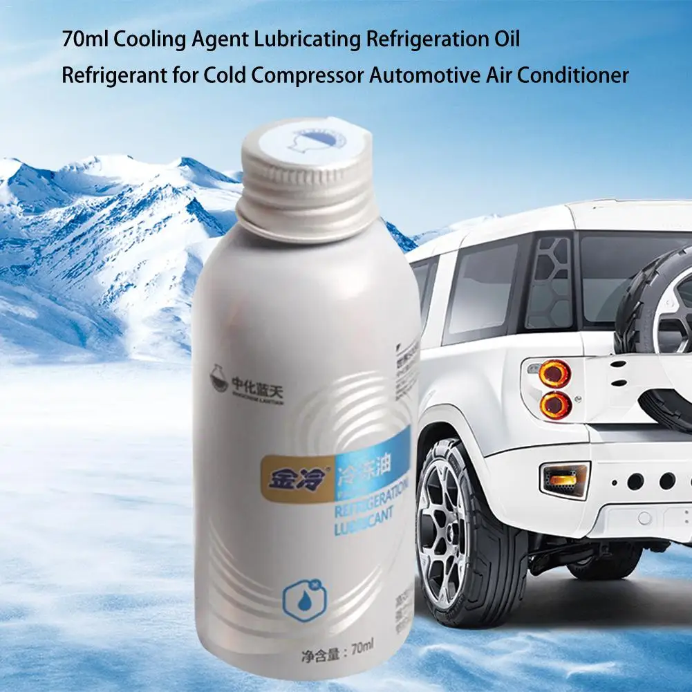 R134a 70ml Cooling Agent Lubricating Refrigeration Oil Refrigerant For Cold Compressor Automotive Air Conditioner Air Conditione
R134a 70ml Cooling Agent Lubricating Refrigeration Oil Refrigerant For Cold Compressor Automotive Air Conditioner Air Conditione