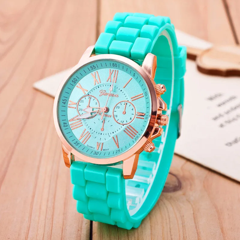Модные унисекс Relogio Masculino Relojes Para Hombre силиконовые часы корейская мода красочное