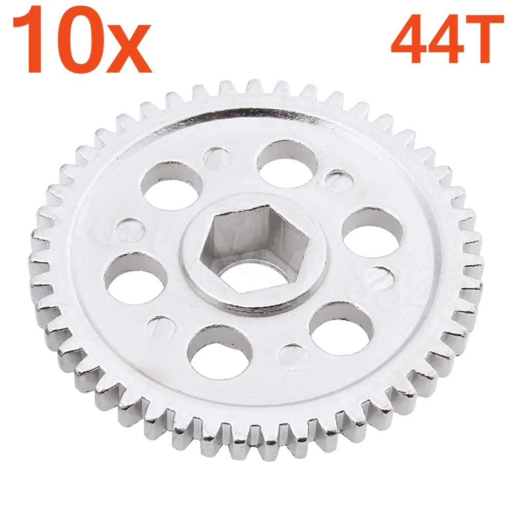 10pcs /Lot HSP 02040 Steel Metal 44T Spur Gear Upgrade Parts Fit 2 speed RC Car For Sonic Redcat Lightning STR 1/10 On Road
10pcs /Lot HSP 02040 Steel Metal 44T Spur Gear Upgrade Parts Fit 2 speed RC Car For Sonic Redcat Lightning STR 1/10 On Road